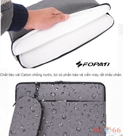 Túi chống sốc laptop, macbook Fopati 2019-2